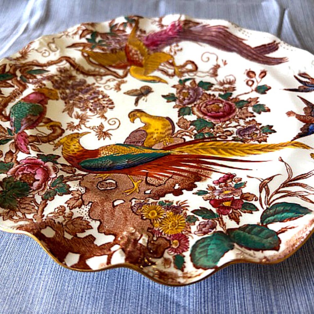 ✨ Royal Crown Derby “Olde Avesbury” Salad Plate | 1979 | Pristine Gilding